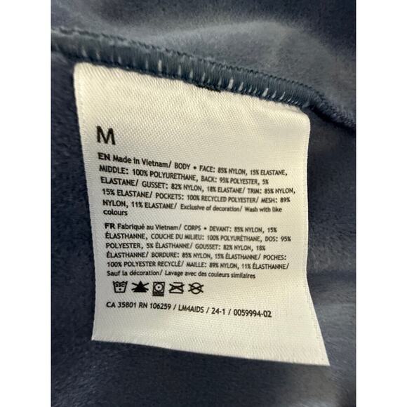 NWOT Lululemon Cross Chill Jacket Mens Size Medium in Blue Running M4AIDS - Picture 12 of 13